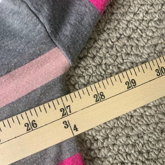 Cabana By Crown & Ivy Womens T-Shirt Size XL Gray Striped Baby Terry Pullover‎ - Picture 10 of 13